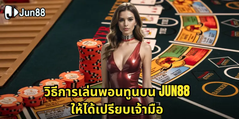 วิธีการเล่นพอนทูนบน Jun88 ให้ได้เปรียบเจ้ามือ